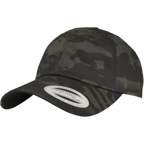 Кепка FlexFit 6245MC Dad Hat - Multicam Black