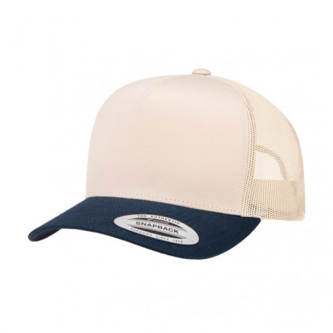 Кепка FlexFit 500MT - Beige/Navy Кепка FlexFit 500MT - Beige/Navy