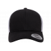 Кепка FlexFit 6606T Retro Trucker - Black/White Кепка FlexFit 6606T Retro Trucker - Black/White