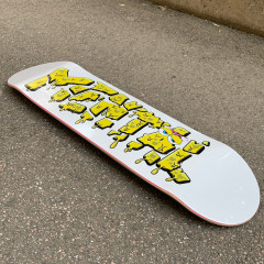 Дека для скейтборда Mental SB White 8.125