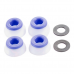 Амортизаторы для скейтборда Bones Soft Set Blue/White Амортизаторы для скейтборда Bones Soft Set Blue/White